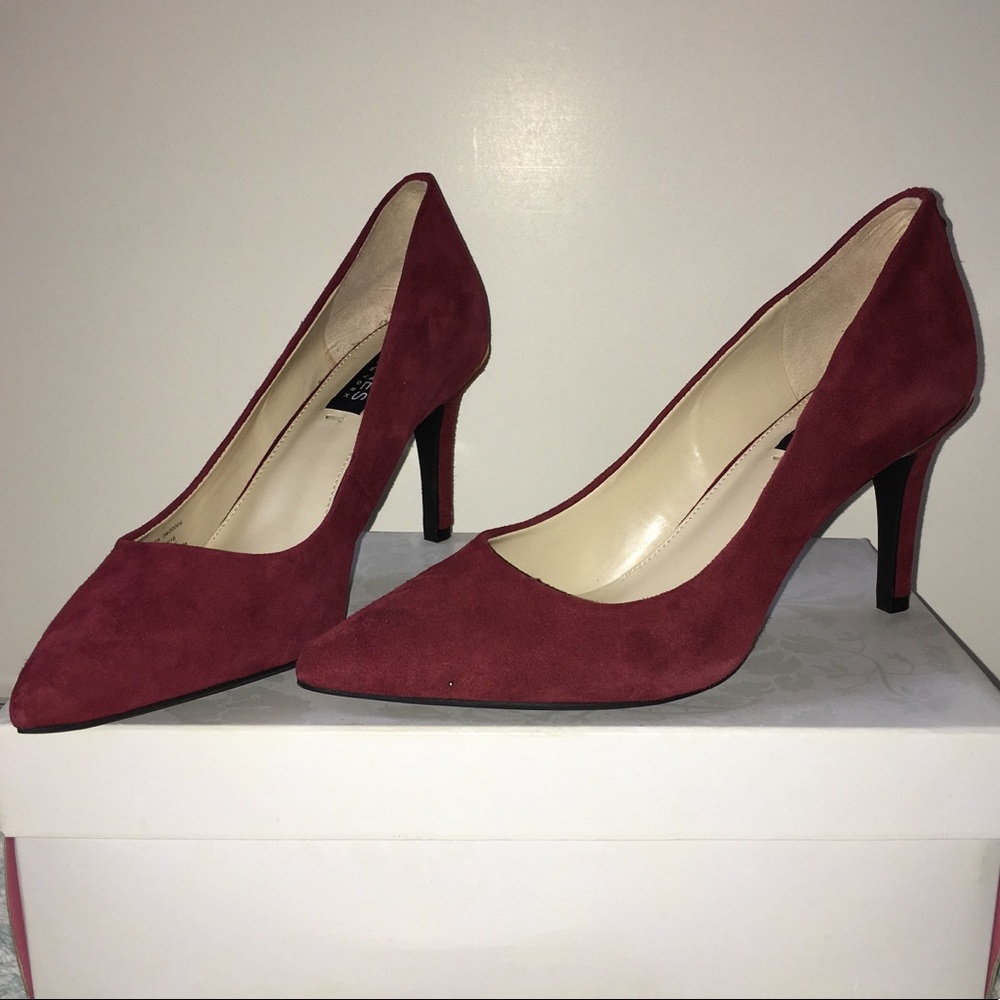 Maroon Pumps